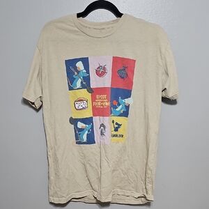 Cream Epcot Food And Wine Passholder Xl Graphic Men’s T-Shirt